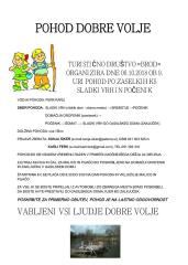 POHOD DOBRE VOLJE 6.10.2018